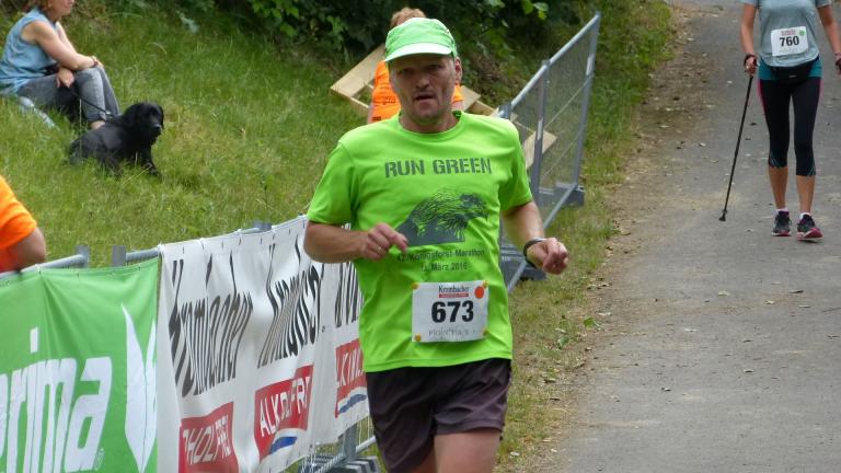 Marathon Herren 3. Platz - Burkhard Weber - Renniere e.V.